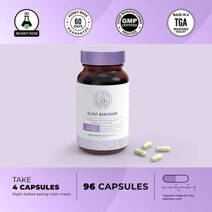 Happy Mammoth  Bloat Banisher™ 72 capsules